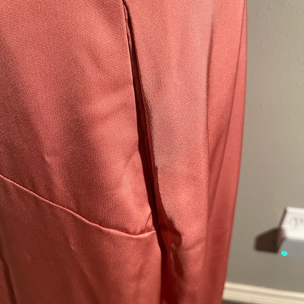 Tahari Coral Wrap-Front Midi Dress - Picture 7 of 11